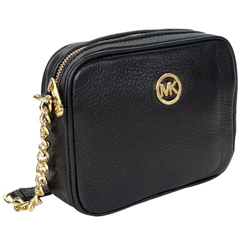 black crossbody michael kors bags|michael kors black purse small.